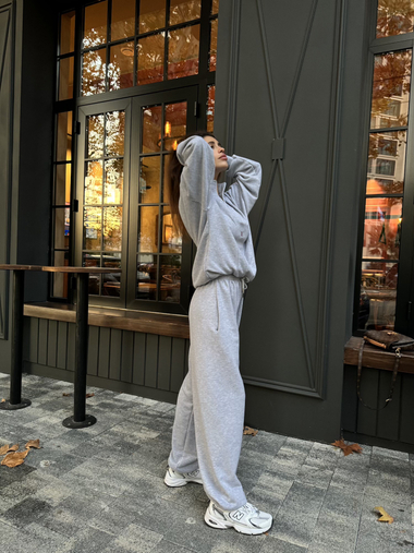 Кофта Velvet Серый Меланж