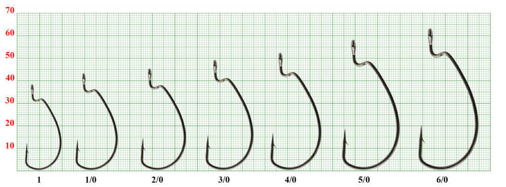 Крючок офсетный Fish Season 2317 Magna Super Lock Worm
