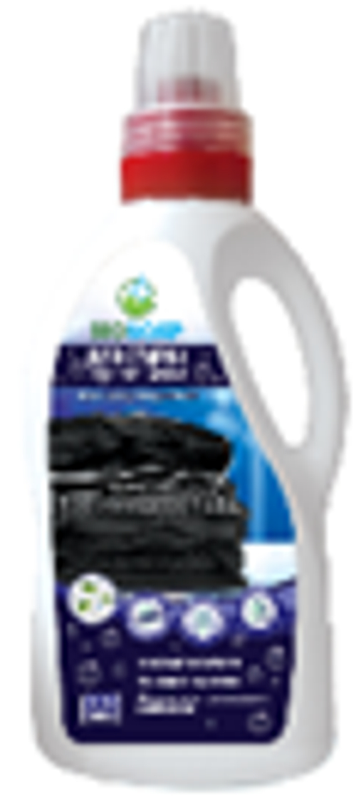Средство для машинной и ручной стирки черного белья Home laundry detergent Black, 1,5л