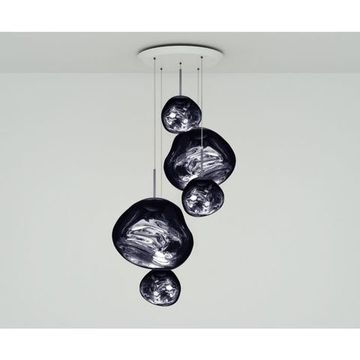 Tom Dixon Large Round Pendant Smoke