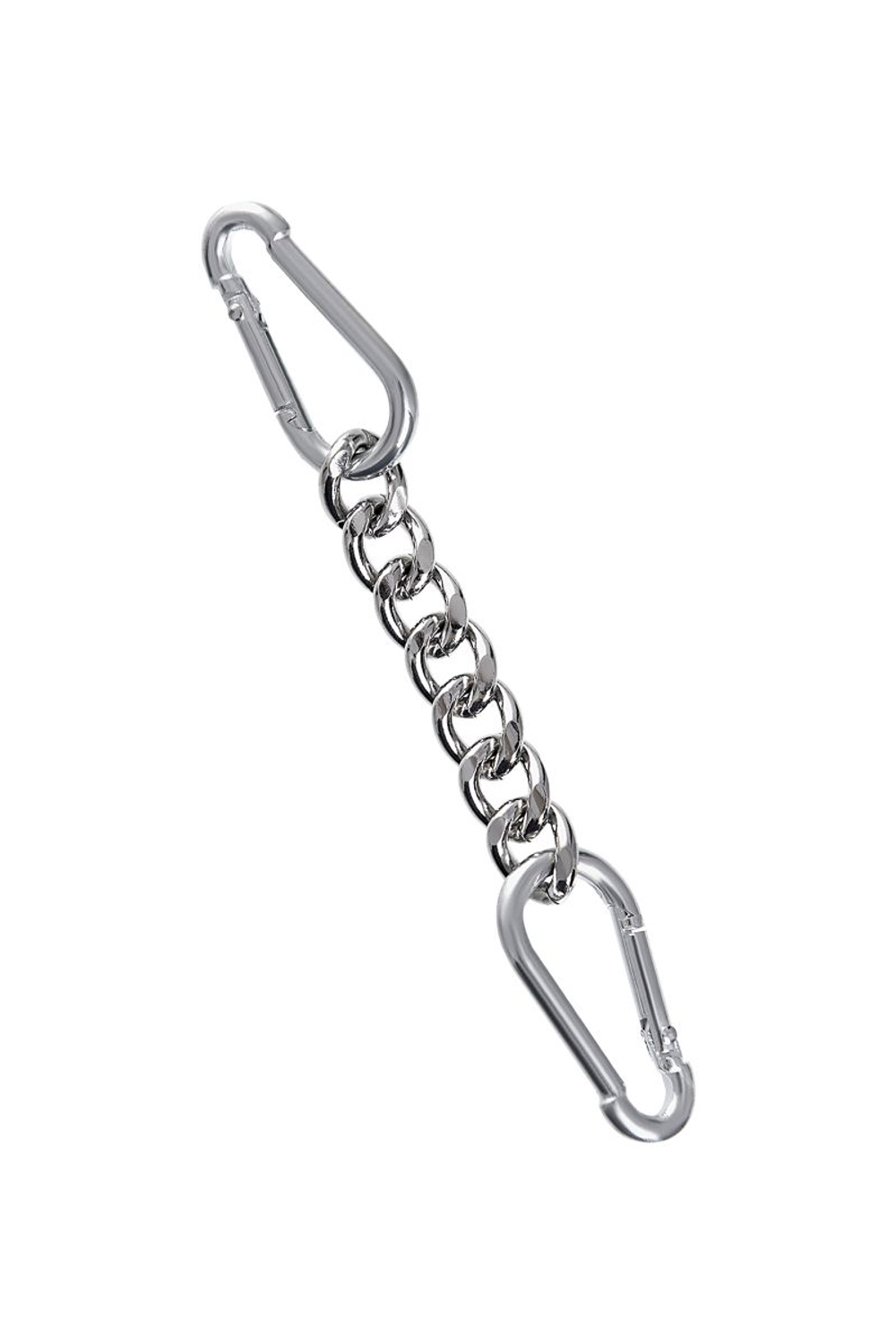 Черные однослойные наручники из двух ремешков (Цвет: черный)