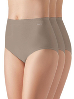 Набор из 3 высоких трусиков-слипов Esencial (Размер: XL) (Цвет: кремовый)