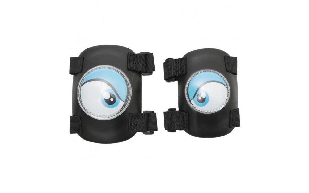 Защита локтей и колен Crazy Safety blue (синяя)