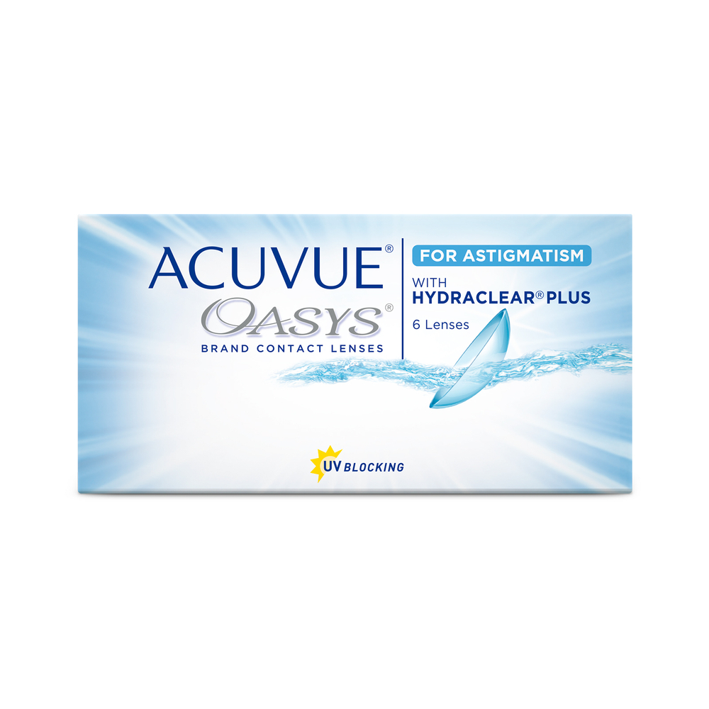 Контактные линзы Johnson&Johnson Acuvue Oasys астигматические