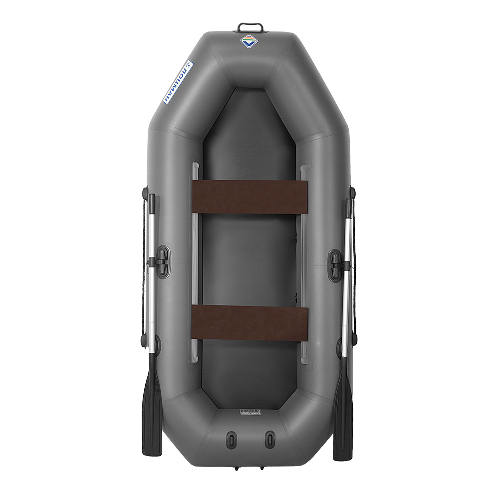 Лодка гребная под мотор Лоцман Стандарт 260 (серый, 260)