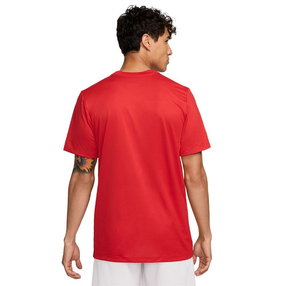 Nike dri fit t shirt red clearance