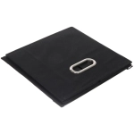 Короб - органайзер складной стеллажный для хранения вещей с крышкой «ДОМания», цвет черный, 33*33*33см (лейбл)