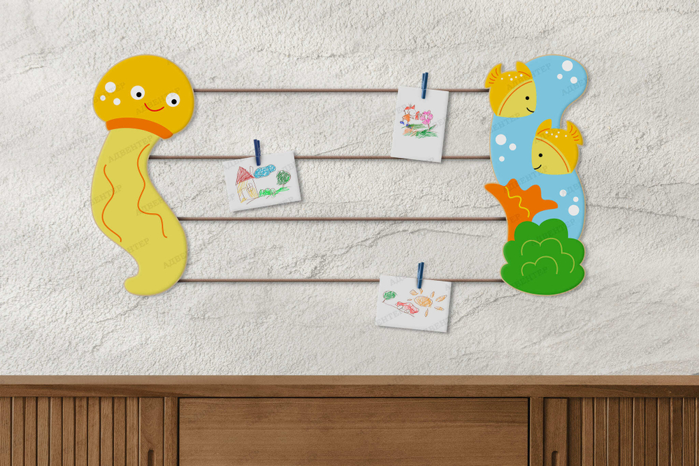 Демонстрационная система На рифе с декоративными элементами 2261