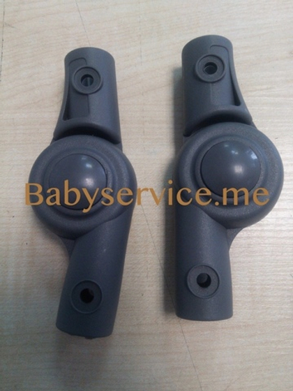 Шарнир подножки круг 16*16 круг 16*16 правый Серый