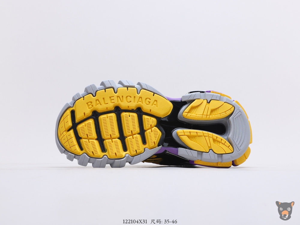 Кроссовки Track.2 Yellow/Grey/Violet