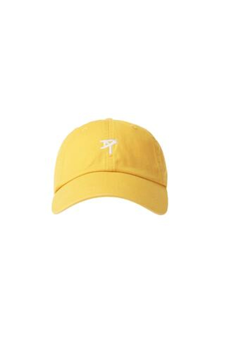 ZARA X BENITO ANTONIO КЕПКА С ВЫШИТЫМ ЛОГОТИПОМ, ЖЕЛТЫЙ