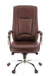 Кресло руководителя Everprof King M Кожаное Коричневый
