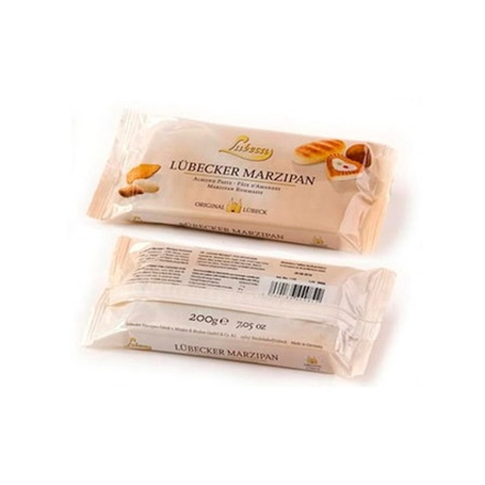 Марципан 52% (паста миндальная) "Lubeca" 200 гр