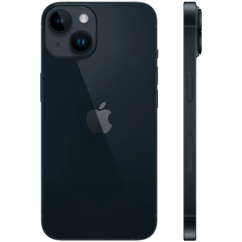 Смартфон Apple iPhone 14 256GB, Midnight (Черный)