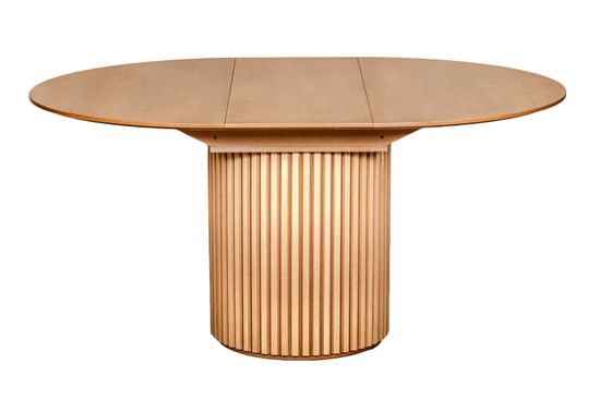 Стол Барселона 120 (+40) , натуральный бук