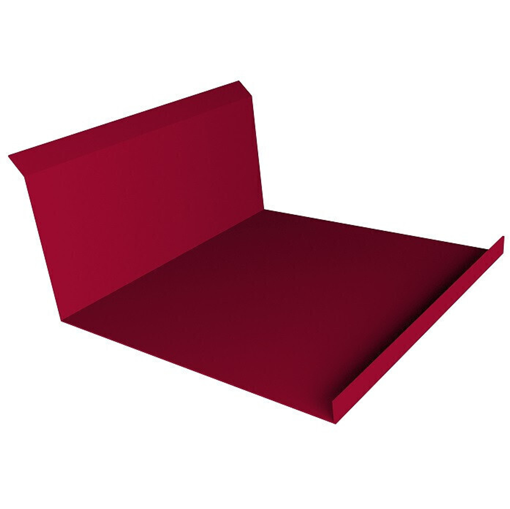 Планка примыкания нижняя Grand Line Pe Ral 3003 260х122 мм резка