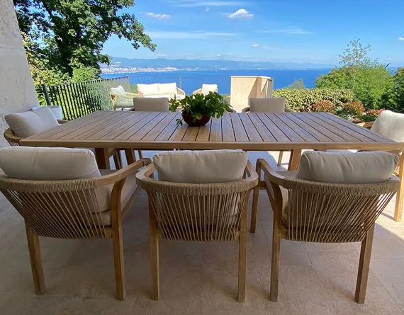 Стол Ravona 230х100 см, массив акации