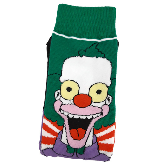 Носки Симпсоны Клоун Красти, р-р 38-44 (бирюзовый)