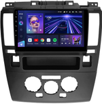 Магнитола для Nissan Tiida C11 2004-2013 (климат с круглым экранчиком, рамка черная) - Teyes CC3L на Android 10, 8-ядер, CarPlay, 4G SIM-слот