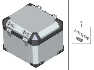 Комплект для замены цилиндра замка BMW Motorrad 77498544517