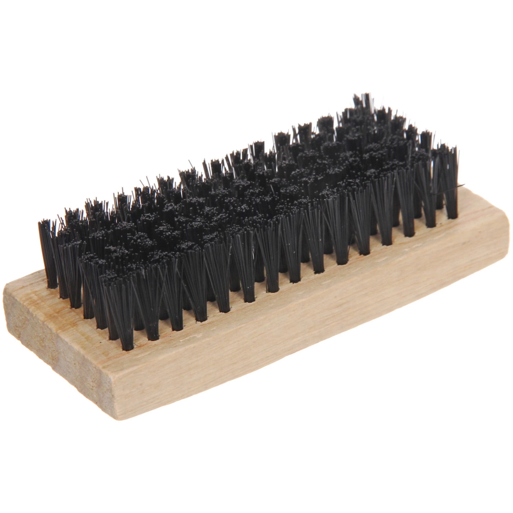 Щетка для обуви деревянная «Нужные вещи», цвет натур. дерево, иск. щетина, 10*4см
