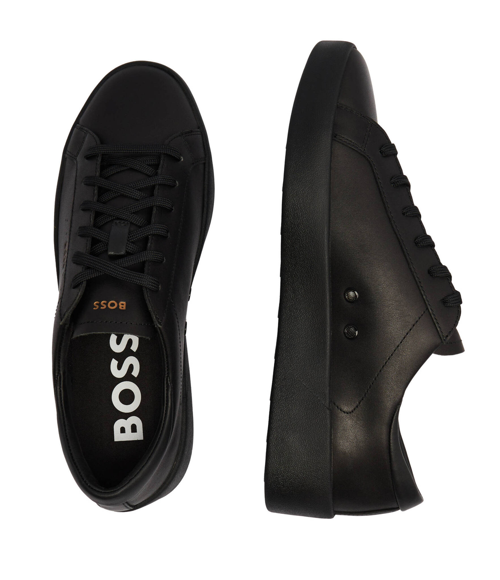 Кожаные кроссовки belwar BOSS BLACK - черный(50522865)