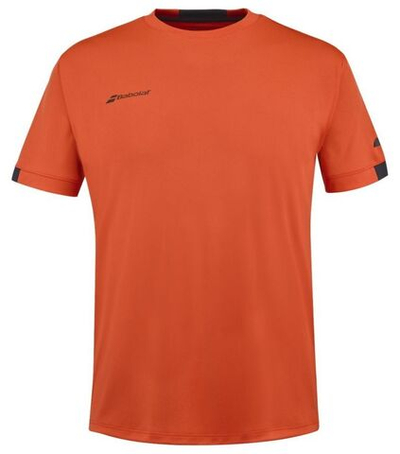 Теннисная футболка Babolat Play Crew Neck Tee Men - Red
