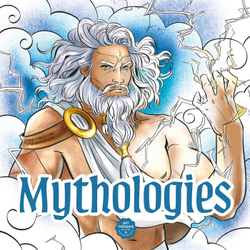 Hachette раскраска по номерам Mythologies(предзаказ, дата выпуска 16.04.2025)
