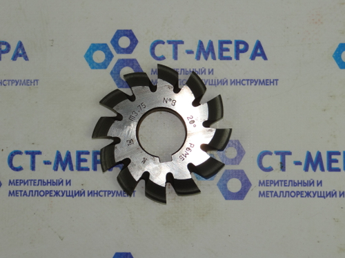 Фреза модульная М3.75 №8 (Р6М5) z=12