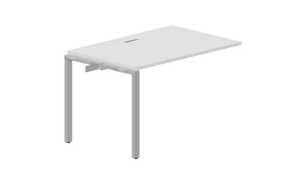 стол Strike 1180х780х750мм (металлический аутлет) - приставной элемент