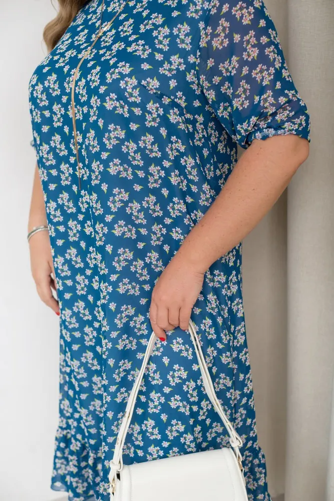 Платье шифоновое УК-2620-5 Фабрика Моды