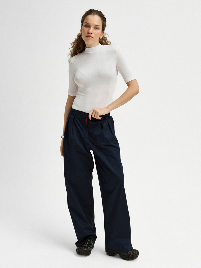 Брюки медицинские женские Юми, нэви хлопок