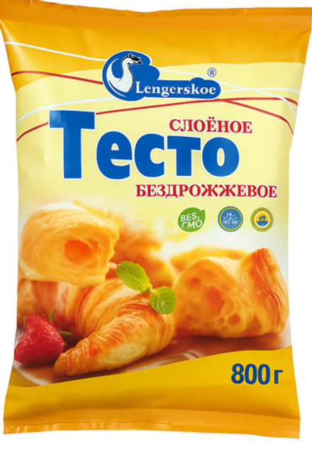 Тесто слоеное бездрожевое Алтын Сапа 800 гр