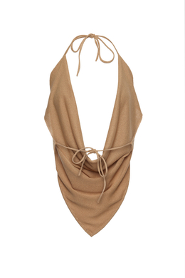 Топ на завязках TANZANIA Золото