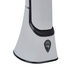TLD-564 White-Black-LED-500Lm-3000-6000K-Dimmer-NightLight Светильник настольный с ночником. 8W. Сенсорный выключатель. Диммер. Белый с черным. ТМ Uniel