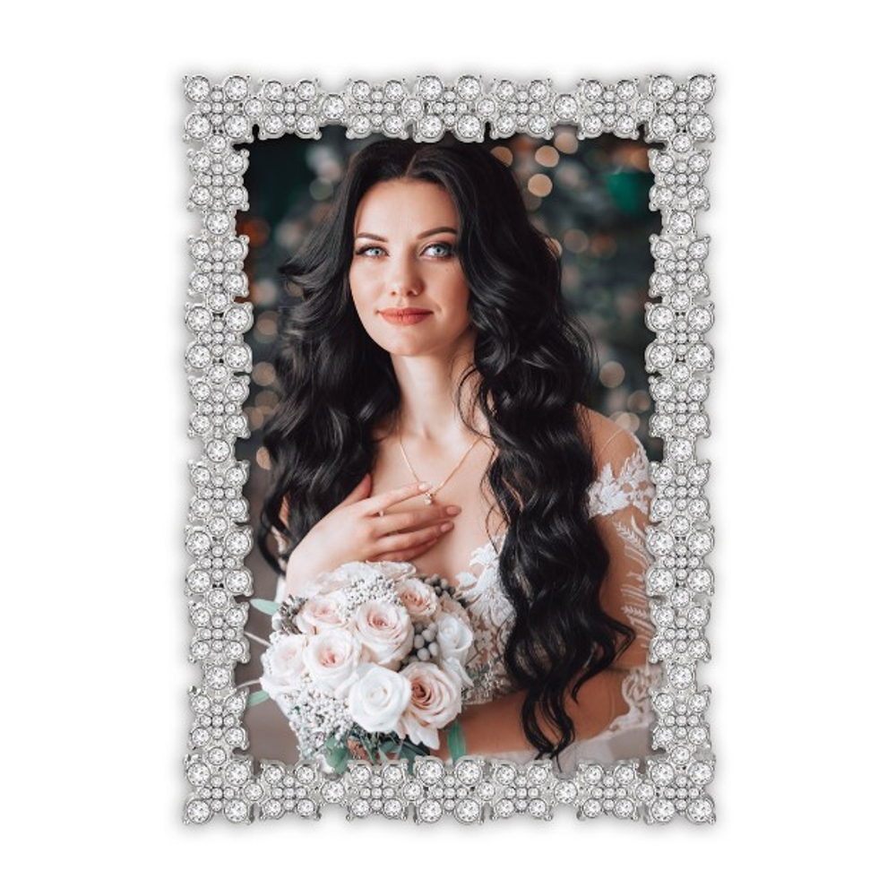 ZEP KV9246 10х15 Rossini металл со стразами ф/рамка