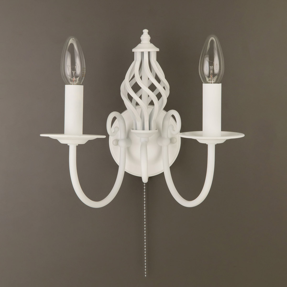 Citilux Ровена CL427320 Бра с абажурами с выключателем Белое