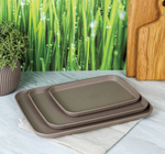 Подносы (набор из 3х штук - 24*17, 30,5*22, 35*25) М1108