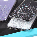 Чехол ТПУ с блестками для Samsung Galaxy A10s, 011057 Красный