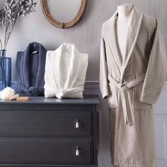 VALENTIN мужской бамбуковый махровый халат  Tivolyo Home (Турция)