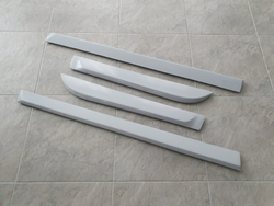 Накладки на двери-молдинги RS Audi A6 C6