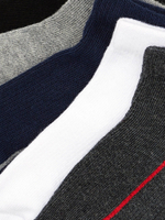 Носки хлопковые для мальчика Next 334-025, 5 шт., Серый, Белый, Синий