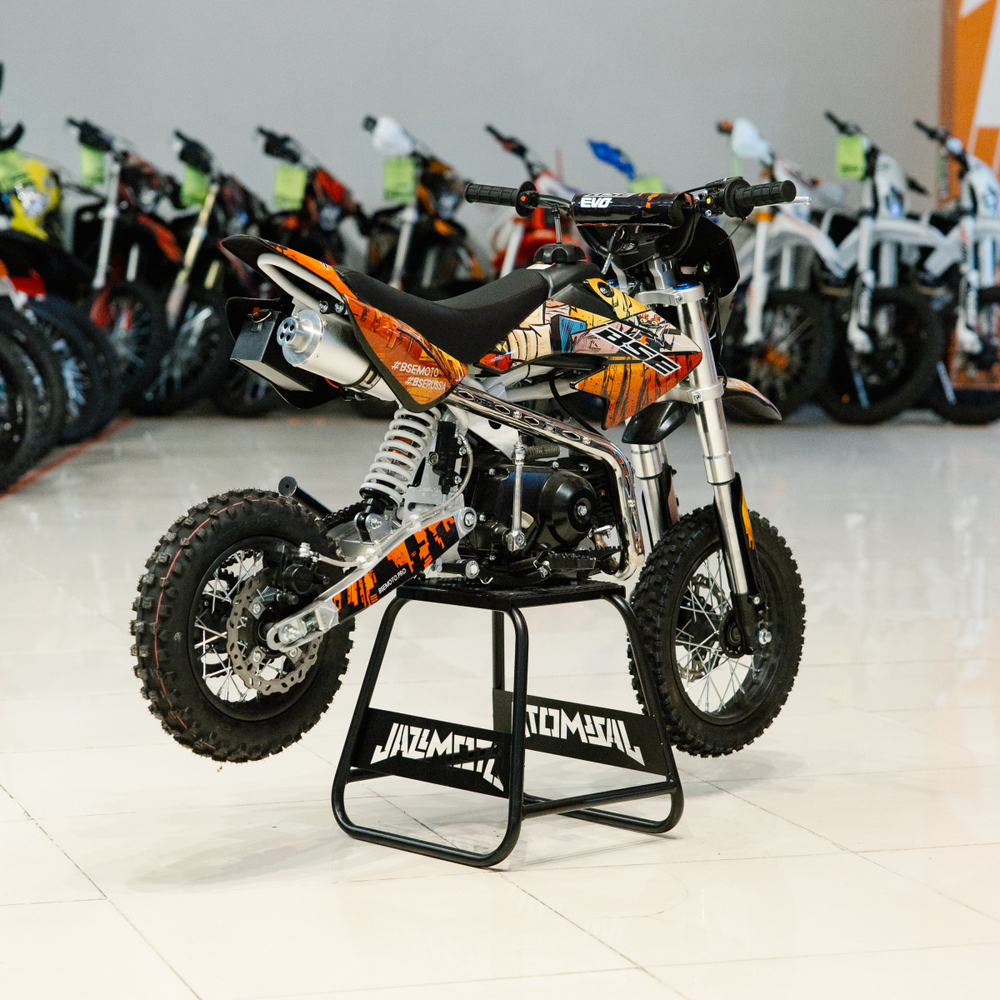 Питбайк BSE EVO 110e Samurai SA (Полуавтоматическая КПП) 10/12