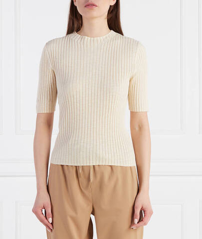 Свитер Pullover cropped Marc O' Polo - кремовый(303 5010 62027)