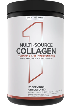 RULE ONE Multi-Source Collagen 262g, Коллаген I, II, III, V и X типов, без вкуса