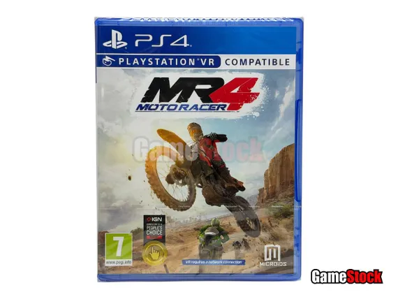 PS4 Moto Racer 4 (поддержка PS VR) (Новый, Русские субтитры, CUSA-05029)
