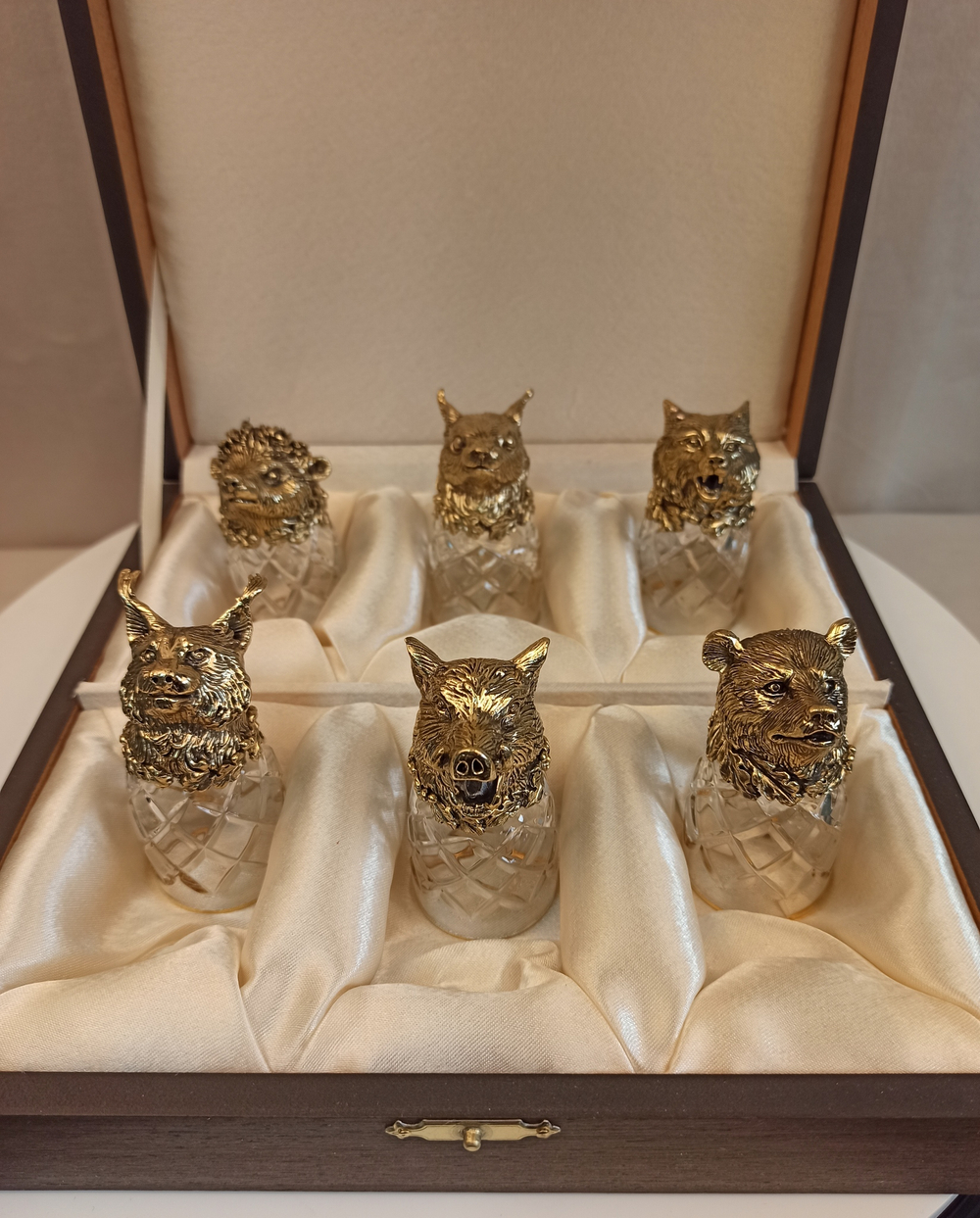 Стопки-перевертыши "Звери" №13, в наборе 6 шт.