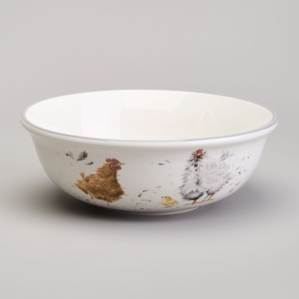 САЛАТНИК LEFARD "FUNNY HENS" 21,5*7,5 СМ 1200 МЛ (КОР=8ШТ.)