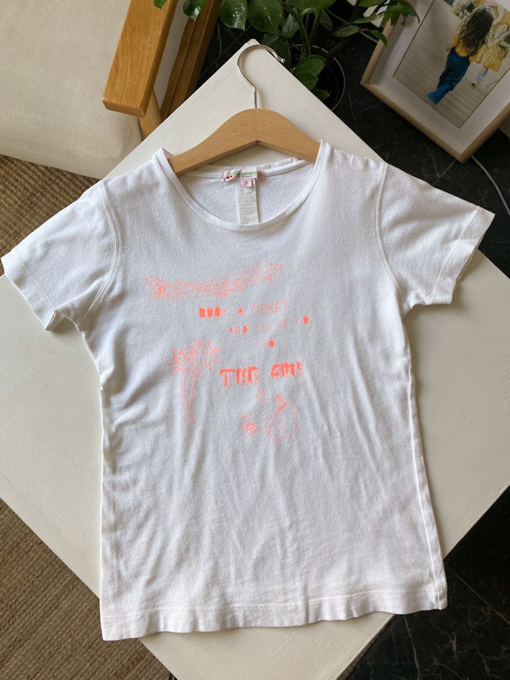 Хлопковая футболка  Bonpoint, 116