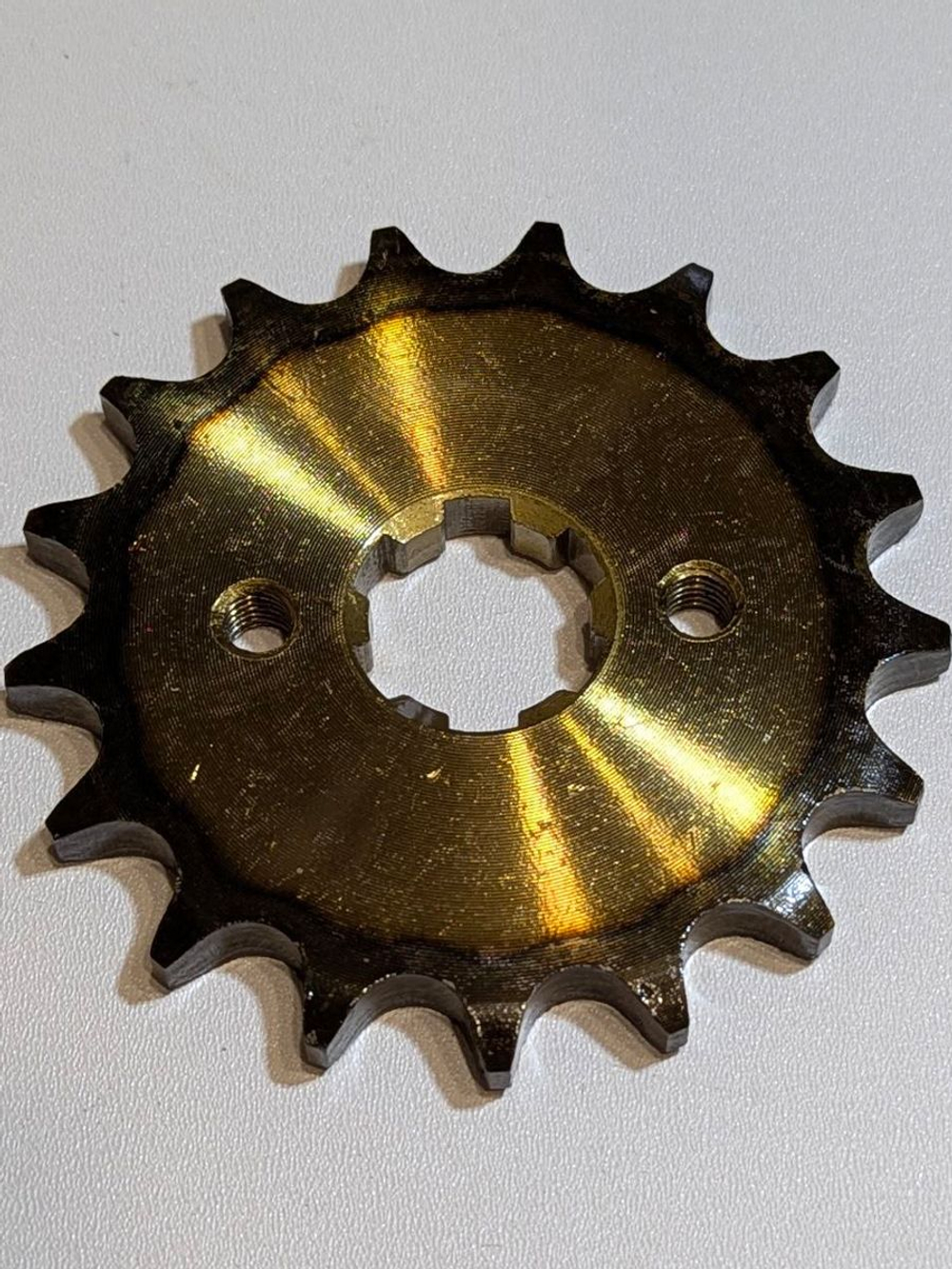 Звезда ведущая для мотоцикла, мопеда, питбайка 428-17 вал 20 мм